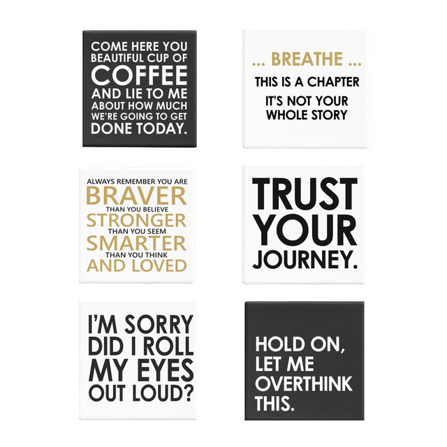 Say Something Desk Tiles - Assorted Themes