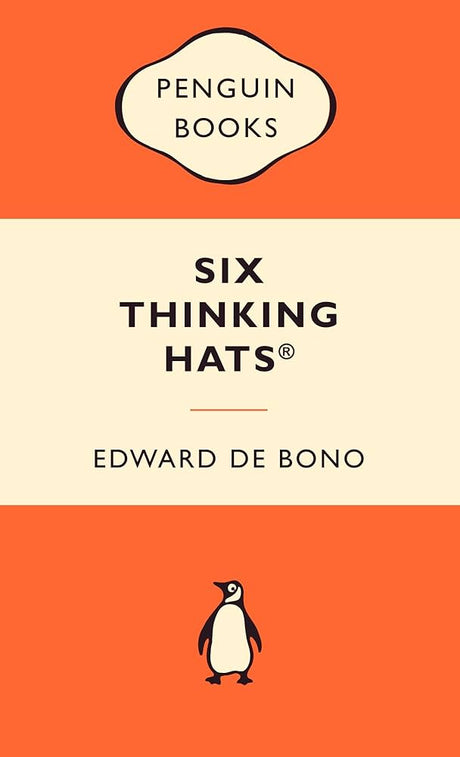 The book Six Thinking Hats by Edward de Bono