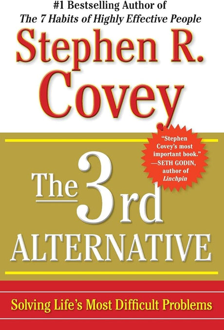 The book The 3rd Alternative by Stephen R. Covey